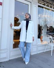 lorien blazer ceket beyaz 4