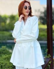 lorien blazer ceket beyaz 6