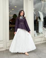 kot gömlekli takım mürdüm 4