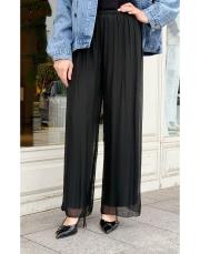 ipek ithal pantolon siyah 4