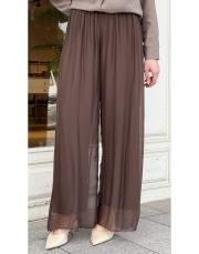 ipek ithal pantolon kahve 4