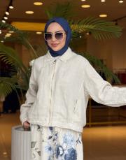 ithal kısa kap bej 2