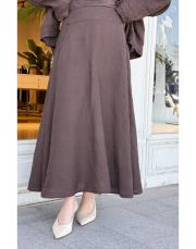 cepli keten etek kahve 4