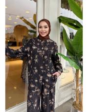 ithal desenli takım siyah 4