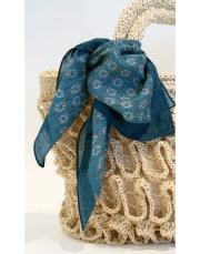 halka desen fular petrol