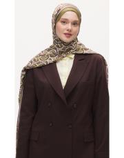 arpec desenli şal fıstık yeşili 3