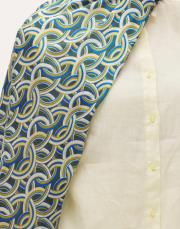 arpec desenli şal koyu yeşil 3