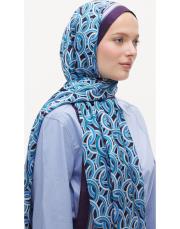 arpec desenli şal mor 2