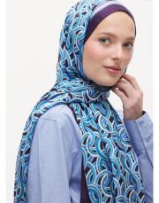 arpec desenli şal mor 3