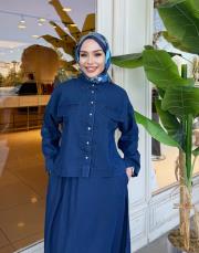 tensel etekli takım lacivert 3