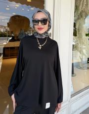 kolu pens detaylı  takım siyah 4