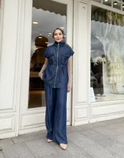 yelek pantolon takım lacivert