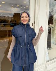 yelek pantolon takım lacivert 5