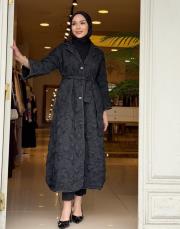 kabartma desen tasarım kap siyah