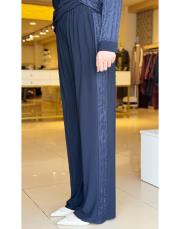 exclusive ışıltılı 3lü takım lacivert 6