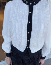 ithal fiyonk detay gömlek ekru 2