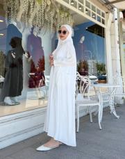 jadira  elbise beyaz 2
