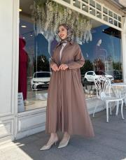 jadira  elbise sütlü kahve