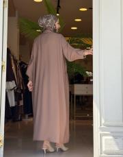 jadira  elbise sütlü kahve 4