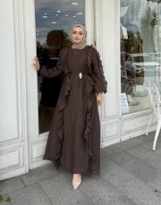 sahra elbise acı kahve