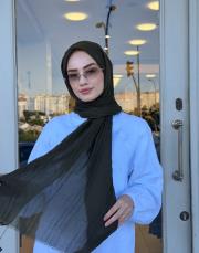 kırışık ayrık şal haki 2