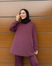 amelin basic sweatshirt vişne çürüğü 3