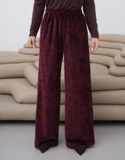 sienna kadife pantolon bordo 3