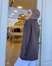 cepli paraşüt detay sweat kahve 3
