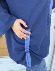 cepli paraşüt detay sweat lacivert 5