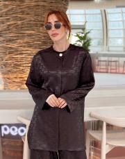 celine saten gömlek acı kahve 2