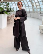 celine saten asimetrik tunik acı kahve 3